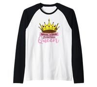 Maman, un titre juste au-dessus de la reine - Fête des mères amusante Manche Raglan