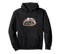 Maman Utv Retro Side Sxs Vintage Tout Terrain des Sweat à Capuche