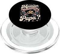 Maman Veux-Tu Épouser Papa Amour PopSockets PopGrip pour MagSafe