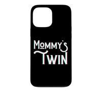 Mamany's Twin Funny Mom Mama Ma Girls Boys Son Girl Boy Twins Coque pour iPhone 13 Pro Max