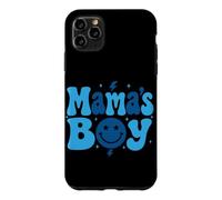 Mama's Boy Groovy Mom of Boys Mère-Fils Maternité Maman Vie Coque pour iPhone 11 Pro Max