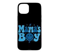 Mama's Boy Groovy Mom of Boys Mère-Fils Maternité Maman Vie Coque pour iPhone 15 Plus
