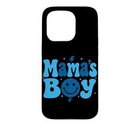 Mama's Boy Groovy Mom of Boys Mère-Fils Maternité Maman Vie Coque pour iPhone 15 Pro