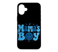 Mama's Boy Groovy Mom of Boys Mère-Fils Maternité Maman Vie Coque pour iPhone 16 Plus