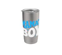 Mama's Boy Mère-fils Maman de garçons Maternité Maman Vie Gobelet isotherme en acier inoxydable double paroi