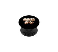 Mama's Boy Rétro Mère-Fils Maman de garçons Maternité Maman Vie de Maman PopSockets PopGrip Adhésif