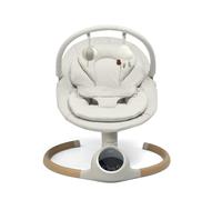 Mamas & Papas Alto Balançoire Intelligente pour bébé, écran Tactile, Multi-Vitesses, mélodies, Bluetooth et télécommande - Cachemire