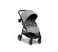 Mamas & Papas Armadillo Poussette pliable compacte à une main, roues verrouillables et capote spacieuse réglable, craie (gris)