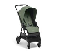 Mamas & Papas Libro Poussette de voyage légère, pliable à une main, rangement compact, siège plat, nouveau-né à 4 ans, vert baie