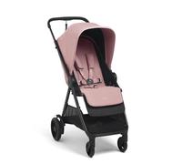 Mamas & Papas Libro Poussette de voyage légère, pliable à une main, rangement compact, siège plat, nouveau-né à 4 ans, rose pivoine