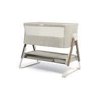 Mamas & Papas Lua, Berceau cododo, couffin Amovible, côtés abaissables, avec Matelas, 0-6 Mois, Beige