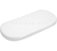 Mamas & Papas Mothercare Matelas en mousse pour couffin épais et super doux double face avec housse rembourrée amovible