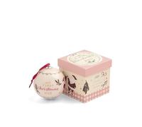 Mamas & Papas My First Christmas 2025 Boule de Noël en verre Rose