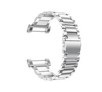 MAMA'S PEARL Bracelet De Montre En Acier Inoxydable Adapté For Suunto Core Bracelet De Montre Intelligente Bracelet Bracelet Bracelet De Remplacement Réglable For Suunto Core(Silver)