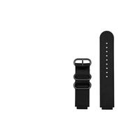 MAMA'S PEARL Bracelet de montre en cuir Vintage adapté for Casio 3299 AE-1200 AE-1300 AE-1500 SGW-300/400 W218h, bracelet de montre 18mm marron noir(Black-black)