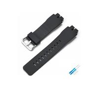 MAMA'S PEARL Bracelet De Montre En Résine For Casio PRW-3000 3100 6000 6100 PRG-300, Bracelet De Montre Étanche Et Résistant À La Transpiration, Bracelet De Sport(Silver Buckle)