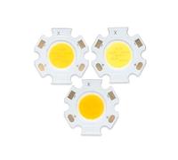 MAMA'S PEARL Lot de 10 diodes électroluminescentes Bridgelux LED 3 W 5 W 7 W 10 W 300 mA 20 x 20 mm Blanc froid/chaud/naturel for projecteur LED DIY(2020 Warm White,10pcs 3W DC9-12V)