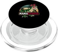 Mamasaurus Dinosaure T-Rex Mama Saurus Famille Fête des Mères PopSockets PopGrip pour MagSafe