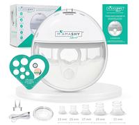 MAMASHY LIBERA Tire Lait Electrique Main Libre Portable - Avec Technologie d'Aspiration Avancée, Silencieux et Ergonomique, Adapté à Toutes les Tailles, Sans BPA, Allaitement Accessoires