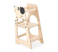 MamaToyz Tour d'apprentissage en bois Kule chien nature 56x50x90 cm