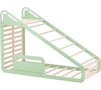 MamaToyz Wooden Cot Sleepy Montessori Bed Green 210x100x150 cm