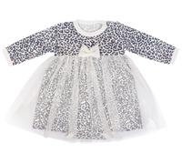 Mamatti Jupe en tulle, longue. blanc avec motif, taille 80