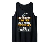 Mamba Motivational Mentality Hard Work and Persévérance Débardeur