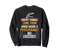 Mamba Motivational Mentality Hard Work and Persévérance Sweatshirt