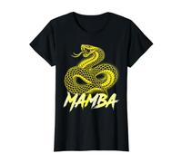 Mamba Serpent Serpent Noir Venimeux T-Shirt Graphique avec Valeur