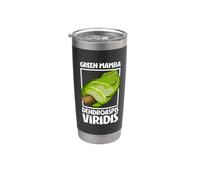 Mamba vert Gobelet isotherme en acier inoxydable double paroi
