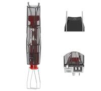 MAMBASNAKE 2 en 1 Keycap Switch Puller pour Clavier Mécanique Hot Swap, Extracteur de Touches Interrupteur en Acier Inoxydable pour Clavier Gamer DIY, Noir Translucide