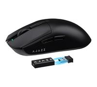 MAMBASNAKE AJAZZ AJ139PRO Superlight Souris Gamer sans Fil, 59g Ultra-Léger Souris Gaming, 26000DPI, Capteur PixArt 3395, 2.4G/Filaire Rechargeable, G502, Batterie 300Heures, Pieds PTFE, PC/Mac, Noir