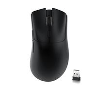 MAMBASNAKE × Attack Shark R1 59 g Souris de Jeu sans Fil légère tri-Mode, connectivité 2,4 GHz/Bluetooth/Filaire, 5 Boutons programmables, 6 DPI réglables jusqu'à 18 000, PixArt PAW3311-Noir