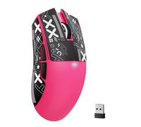 MAMBASNAKE Attack Shark X11SE Souris de jeu sans fil légère, trimode 2,4 G/USB-C filaire/BT, 22 K DPI, capteur optique PAW3311, 59 g, 5 boutons programmables, batterie 300 mAh pour PC/Mac