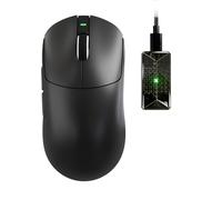 MAMBASNAKE Attack Shark X8 Ultimate Souris de jeu filaire et sans fil 8K, PAW3950MAX 42K DPI, puce Nordic 54L15 Pro, pilote Web trimode 800 mAh, accessoires de jeu PC programmables pour Windows/Mac