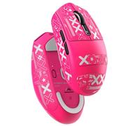 MAMBASNAKE G3 Souris de jeu sans fil avec trois modes filaire/2,4 GHz/BT, 59 g, ultra légère, 25 000 ppp, 1000 sondages, capteur PixArt PAW3311, batterie longue 500 mAh, pilote Web programmable pour