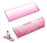 MAMBASNAKE Housse de Clavier en Acrylique de qualité supérieure à 68 Touches - Étanche et Anti-Chocs - pour Clavier de Jeu mécanique TKL PC - 31 x 10,2 x 2,3 cm - Compatible avec K68 RK68 SKY68 T8 K6