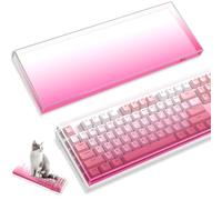 MAMBASNAKE Housse de clavier en acrylique de qualité supérieure à 87 touches - Étanche et anti-chocs - Pour clavier de jeu mécanique TKL PC - 32,8 x 12,7 x 2,3 cm - Compatible avec K87 AK873 RK87 K86