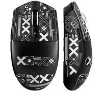 MAMBASNAKE x ATTACK SHARK G3 Souris Gamer Sans Fil, Ultra-Légère 59g, Capteur Optique PAW3311, 25 000 DPI, Bluetooth/2.4G/USB-C, 5 Boutons Programmables, Grip Antidérapant, 500mAh pour PC/Mac -Schwarz