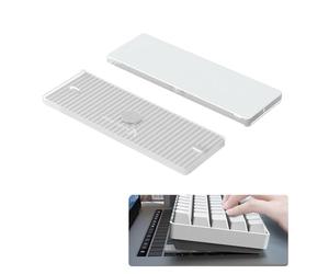 MAMBASNAKE x Attack Shark Support de clavier pour ordinateur portable de bureau pour clavier externe, support magnétique ultra léger, support de clavier d'ordinateur portable de jeu de bureau pour
