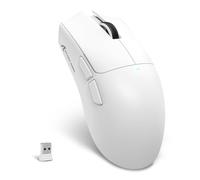 MAMBASNAKE X ATTACK SHARK X11SE Souris gaming sans fil-Jusqu'à 22000 ppp,capteur PixArt PAW3311,BT/2,4G/filaire,légère 59 g,clics 2000W,accélération 40G,batterie longue durée,for Win/Mac-Blanc