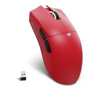 MAMBASNAKE X ATTACK SHARK X11SE Souris gaming sans fil-Jusqu'à 22000 ppp,capteur PixArt PAW3311,BT/2,4G/filaire,légère 59 g,clics 2000W,accélération 40G,batterie longue durée,for Win/Mac-Rouge