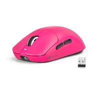 MAMBASNAKE X Attack Shark X8SE 55g Souris Gaming sans Fil ultra-légère-25000 DPI,capteur PAW3311,trimode BT/2,4G/USB-C,80 Millions de clics,accélération 40G,500mAh,Pilote Web,pour Win/Mac-Rouge Baie