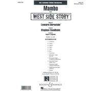 Mambo: from West Side Story. String orchestra, percussion and piano. Partition.