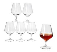 MamboCat Specials Spirits Lot de 6 verres à brandy I 150 ml, hauteur 15 cm, pour 6 personnes, verre cognac transparent avec pied, verres à whisky, verres à liqueur, verres à liqueur, verres à cognac