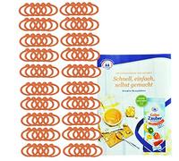 MamboCat Weck Joints, 100 Joints en Caoutchouc 54 x 67 mm pour Bord Arrondi 60, rr60, Fermeture hermétique