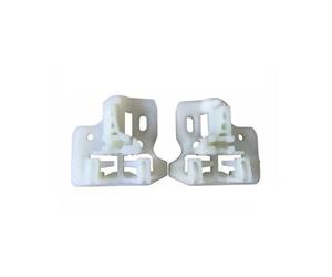 MAMEFVBB CLIPS MÉTALLIQUES FENÊTRE AVANT DROIT GAUCHE Pour BMW Pour X5 E53 00-15 CLIPS RÉPARATION LÈVE-VITRE AVEC CÔTÉ GLISSIÈRE PLASTIQUE Régulateur Fenêtre