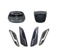 MAMEFVBB Phare Moto Phares Clignotants Avant Et Arrière À LED Pour Moto Feux Jour Pour Piaggio Pour Vespa Pour Elettrica Pour Sprint Pour Primavera 50 125 150(The whole set1)