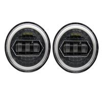 MAMEFVBB Phare Moto Phares Lot 2 Projecteurs Phares À LED 5,75 Pouces Phare 5 3/4 Pouces Pour Dyna Pour Low Pour Rider Pour Super Pour Glide Pour Switch Pour Wide Pour Glide.(2pcs E)