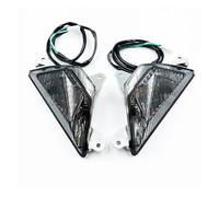 MAMEFVBB Phare Moto Phares Pour Pour NINJA 250 300 400 650 1000 Pour ZX6R 2013-2021 2020 18 Accessoires De Moto Lumière Clignotant Avant Indicateur(Smoke 1)